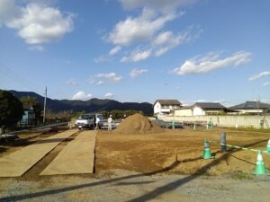 工事現場全体の様子