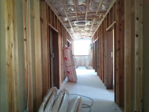 1週間前の廊下の様子